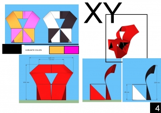 X Y chair